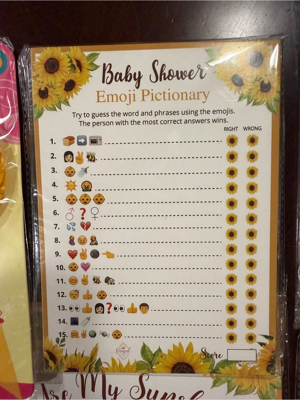 N/A sunflower baby